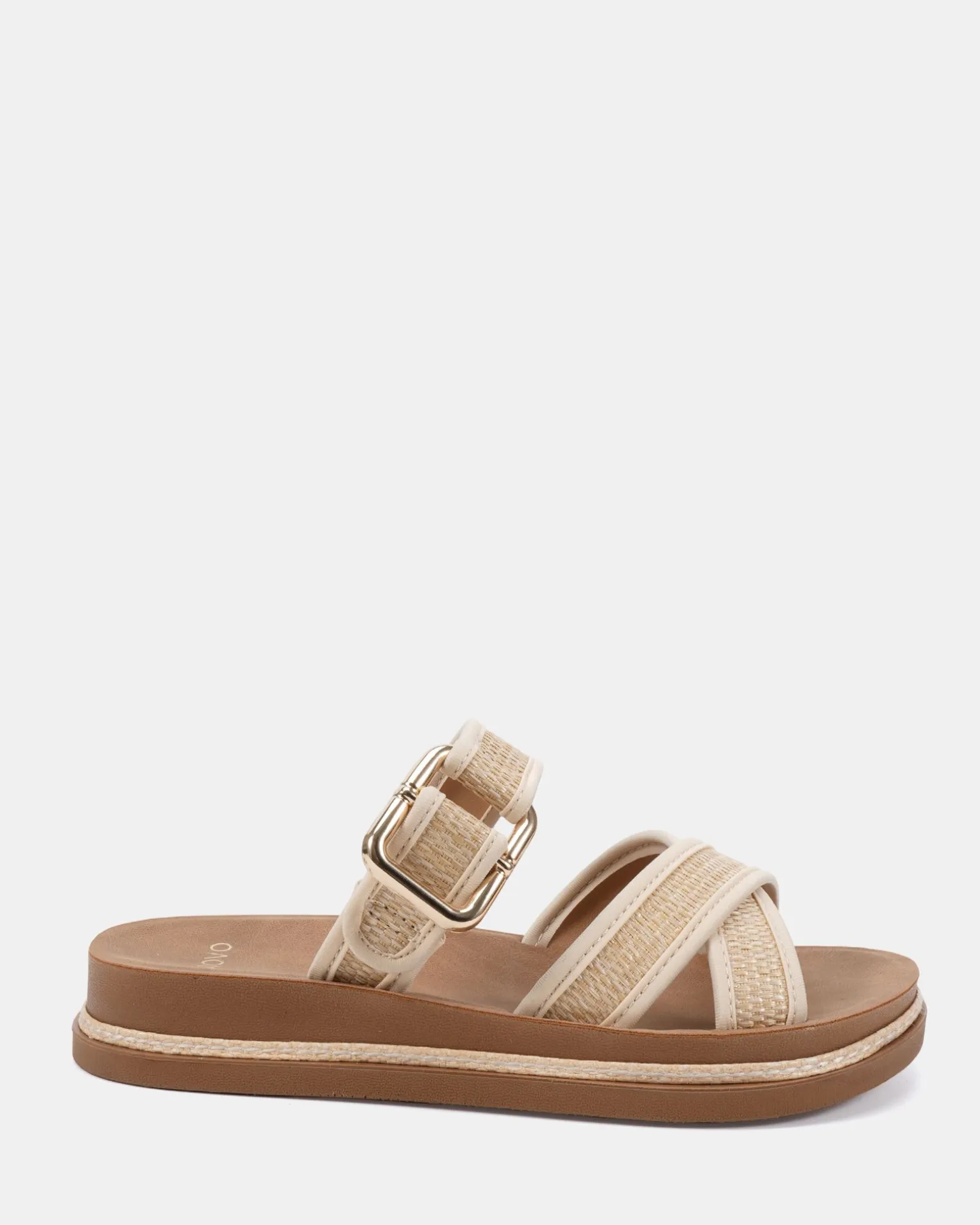 SHADOW RAFFIA Sandals
