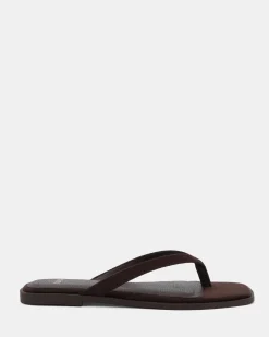 SHAKE ESPRESSO SUEDE Sandals