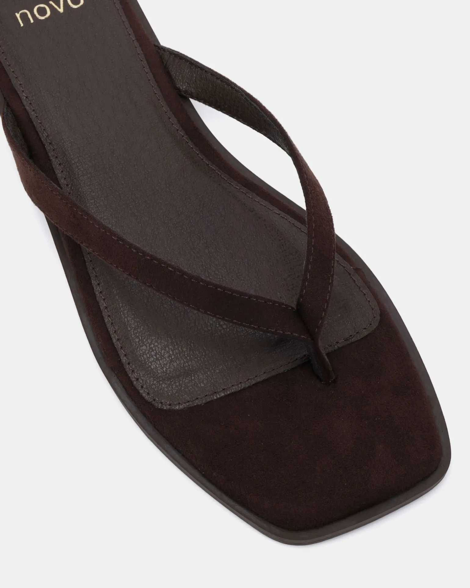 SHAKE ESPRESSO SUEDE Sandals