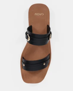 SHARP BLACK Sandals