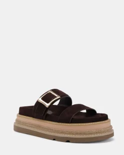 SIERAH ESPRESSO SUEDE Sandals
