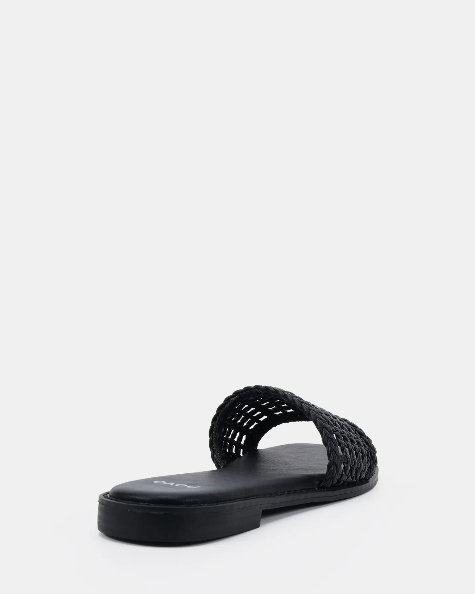 SLADE BLACK Flat Sandals