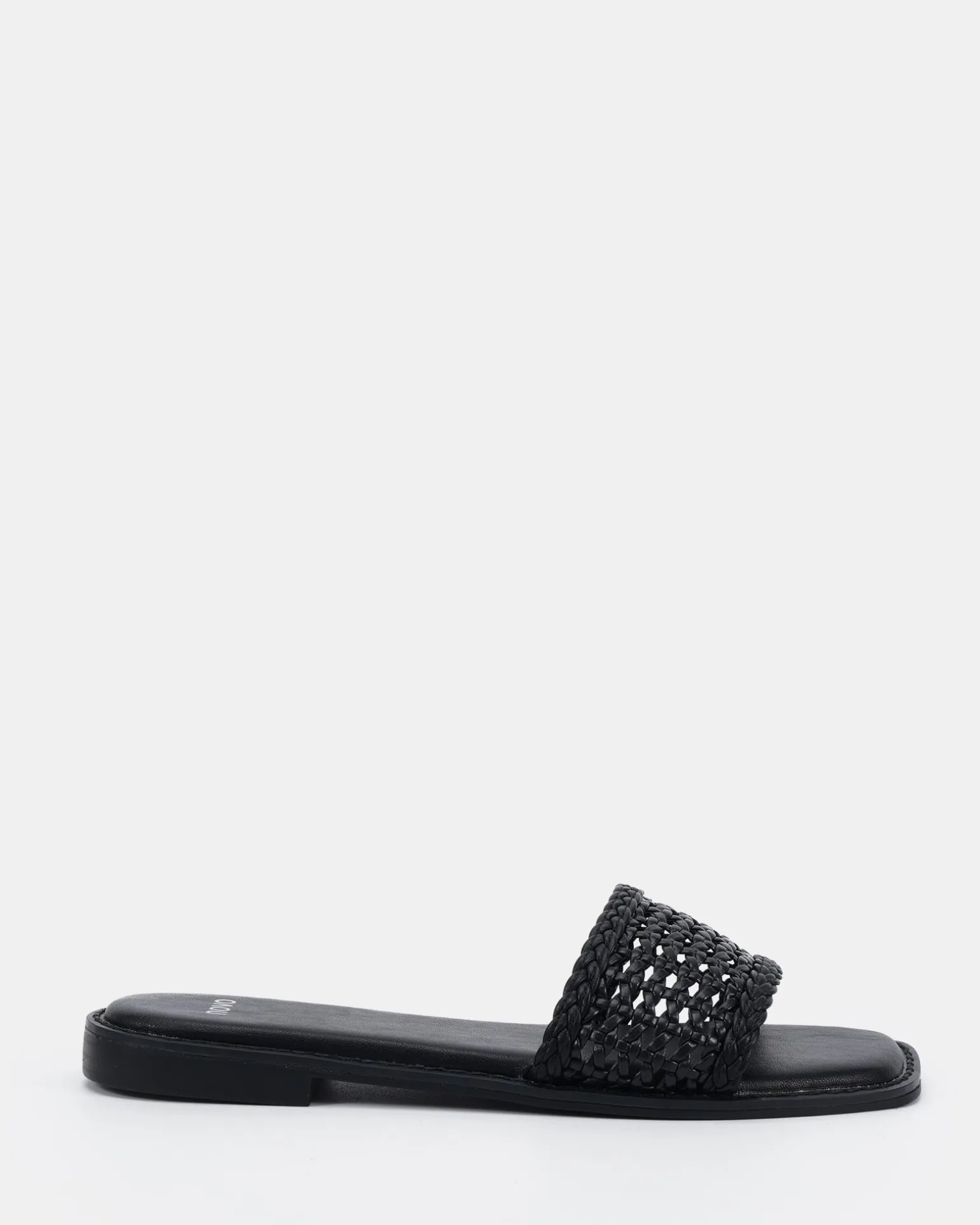 SLADE BLACK Flat Sandals