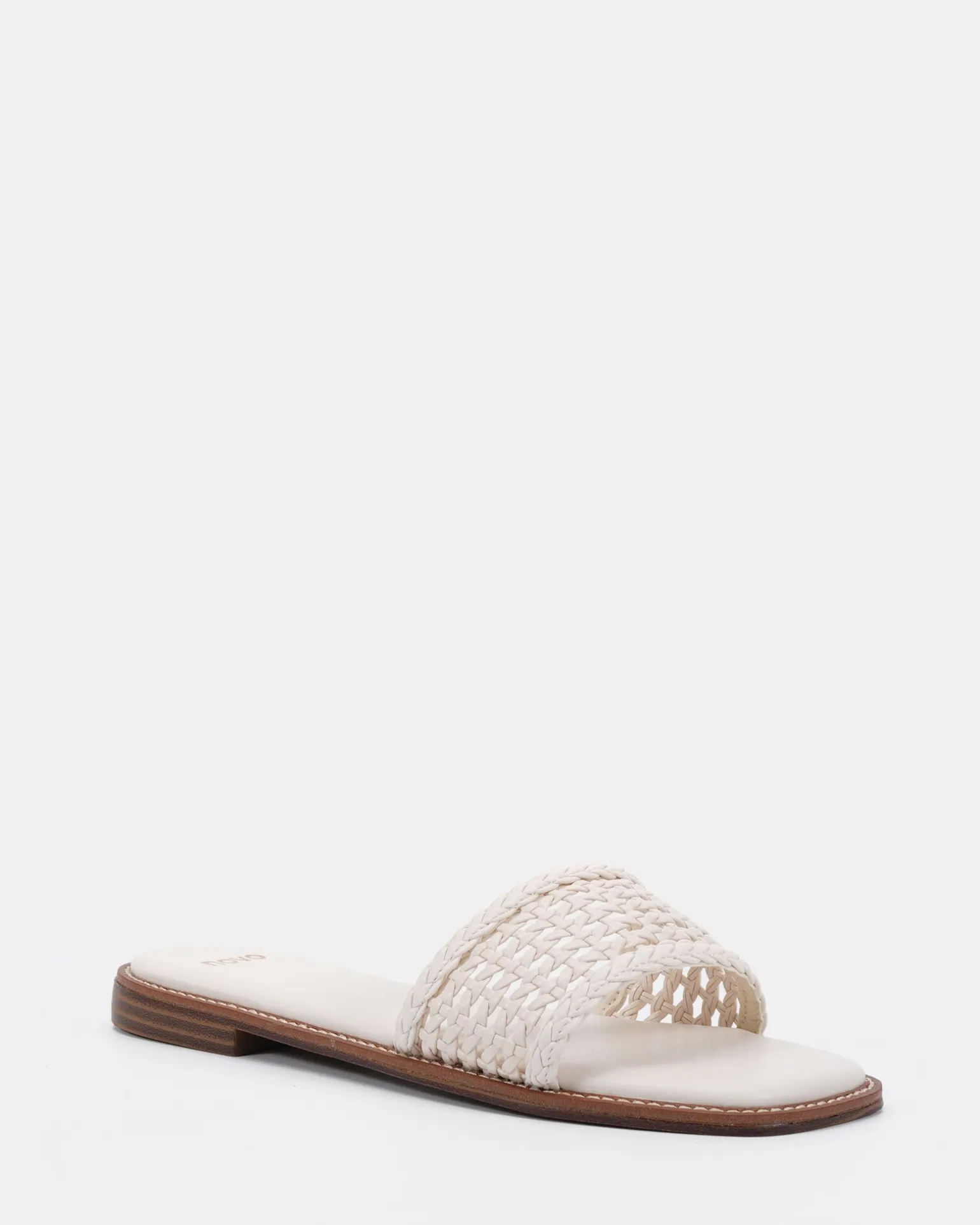 SLADE CREAM Flat Sandals