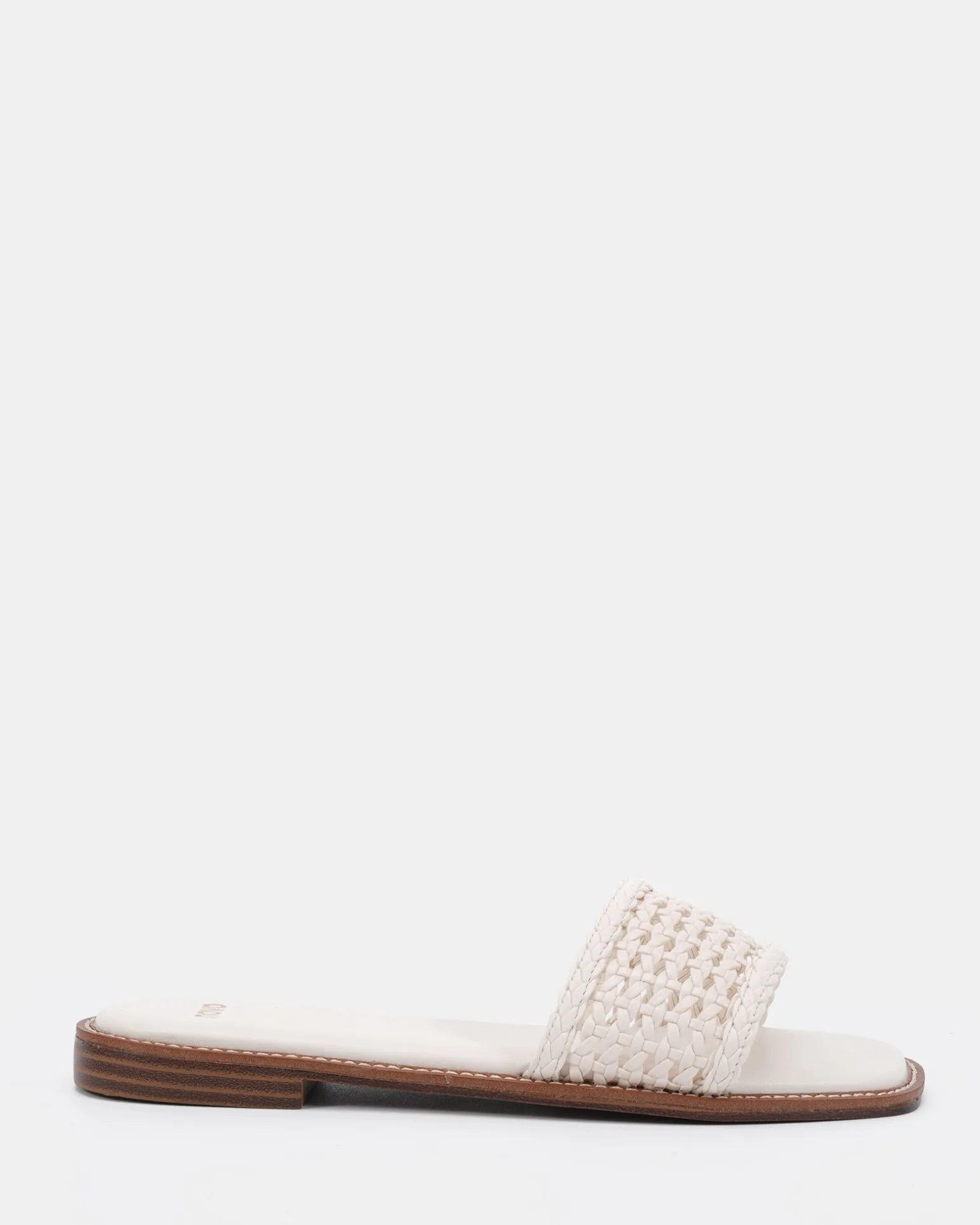 SLADE CREAM Flat Sandals