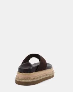 SPOIL ESPRESSO SUEDE Flatform