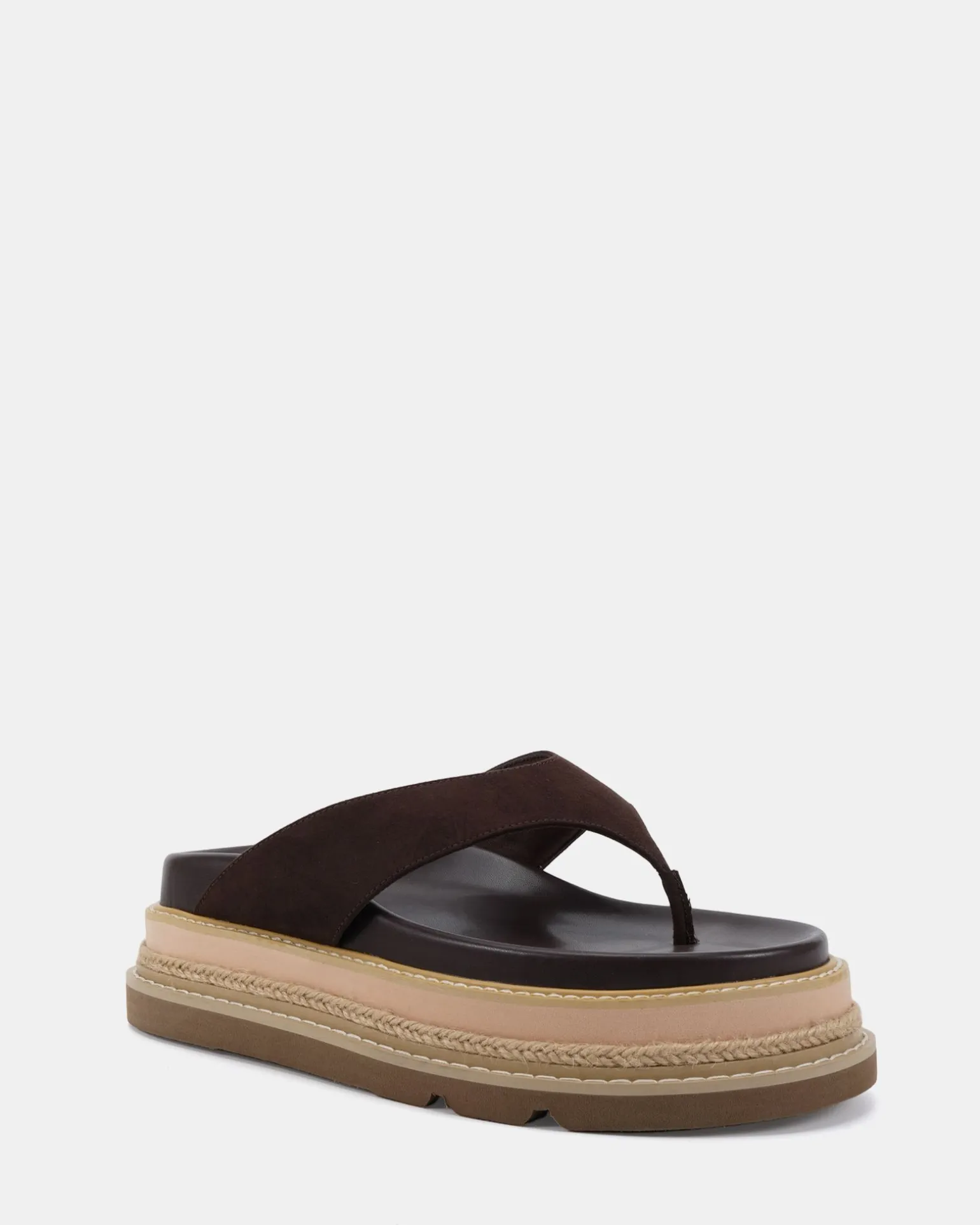 SPOIL ESPRESSO SUEDE Flatform