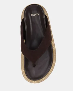 SPOIL ESPRESSO SUEDE Flatform