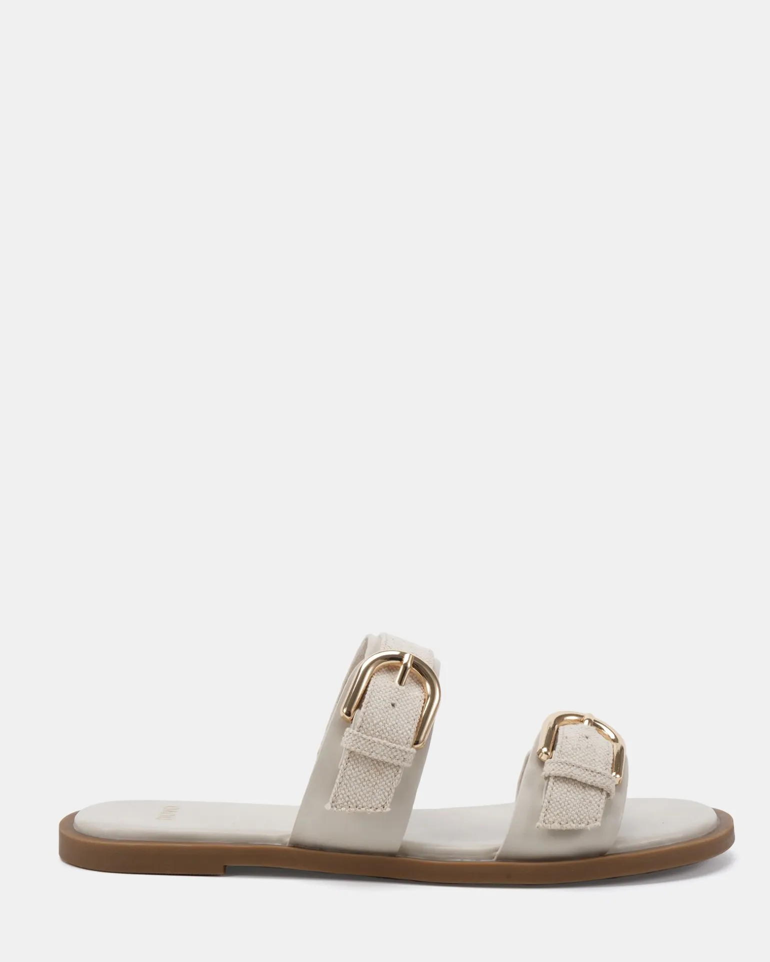 STATEMENT CREAM LINEN Sandals