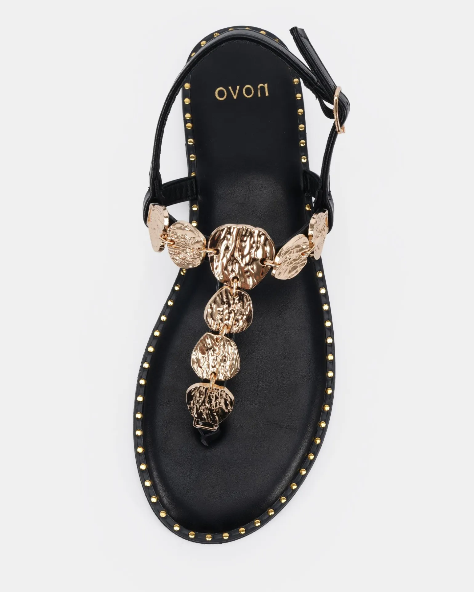 STAZIE BLACK Strappy Sandals