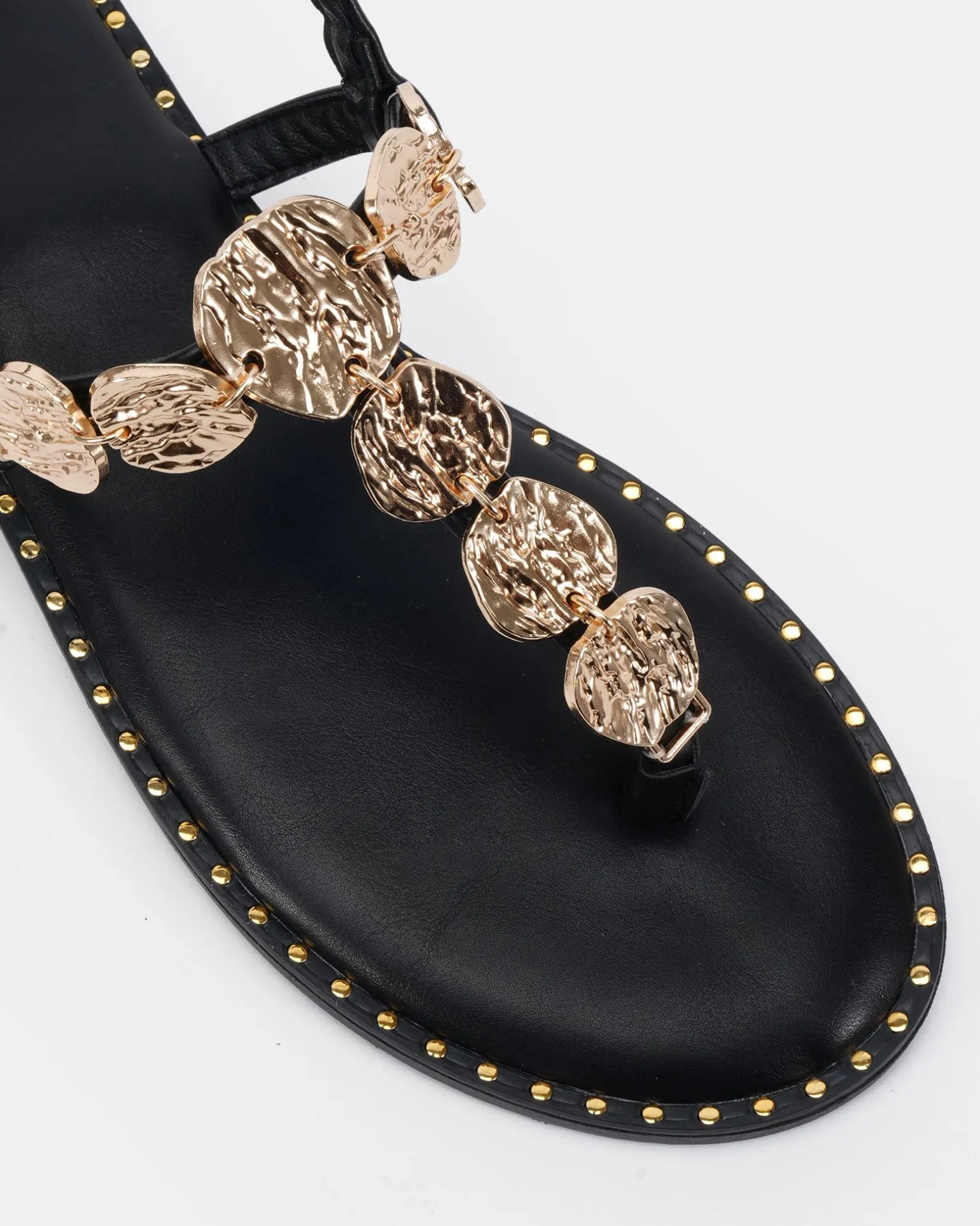STAZIE BLACK Strappy Sandals