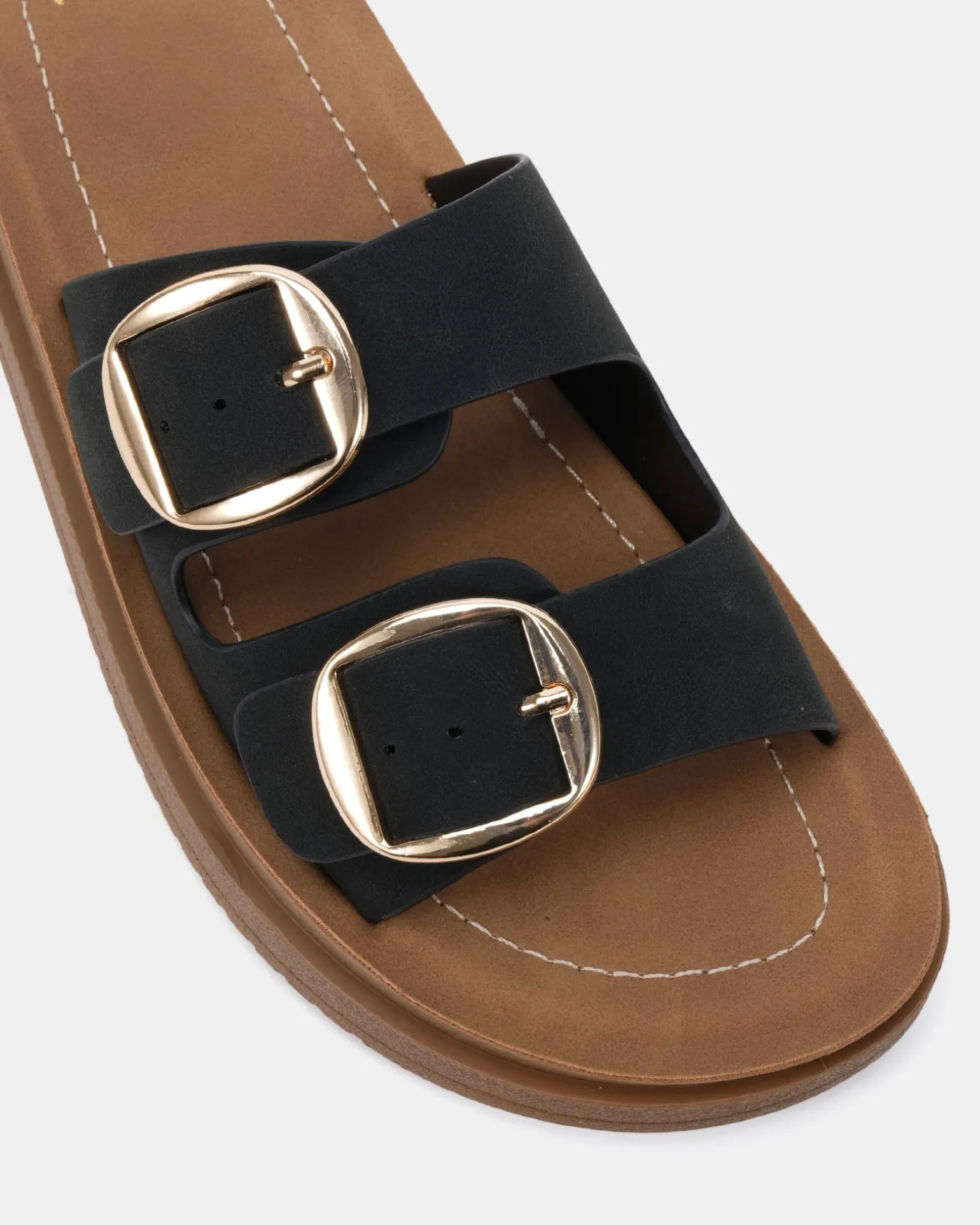 STONE BLACK Sandals