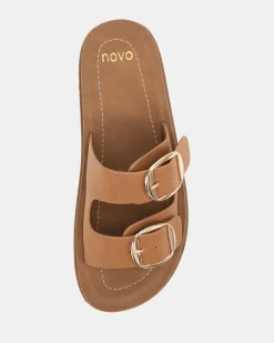 STONE CARAMEL Sandals