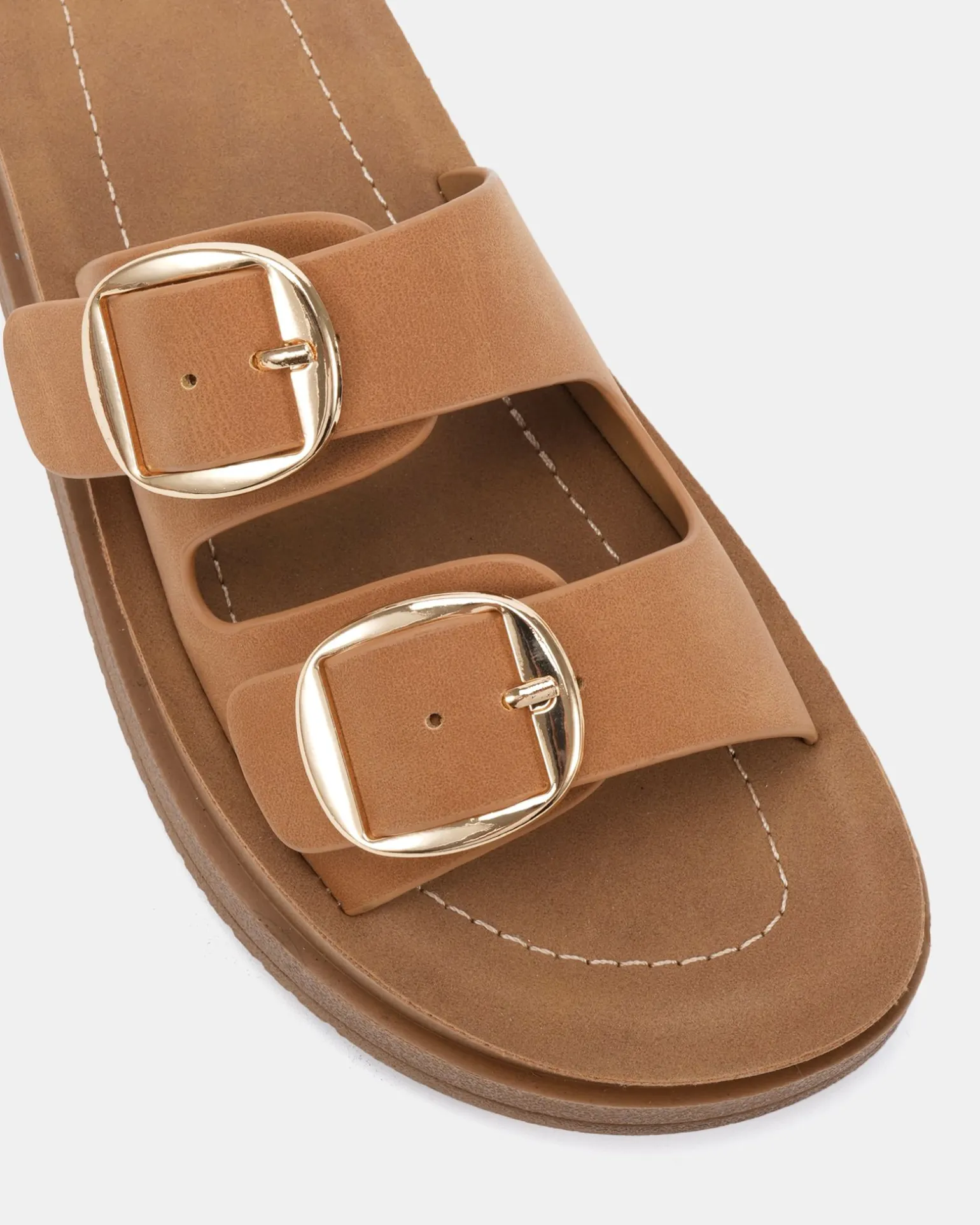 STONE CARAMEL Sandals