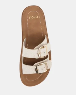 STONE LINEN Sandals