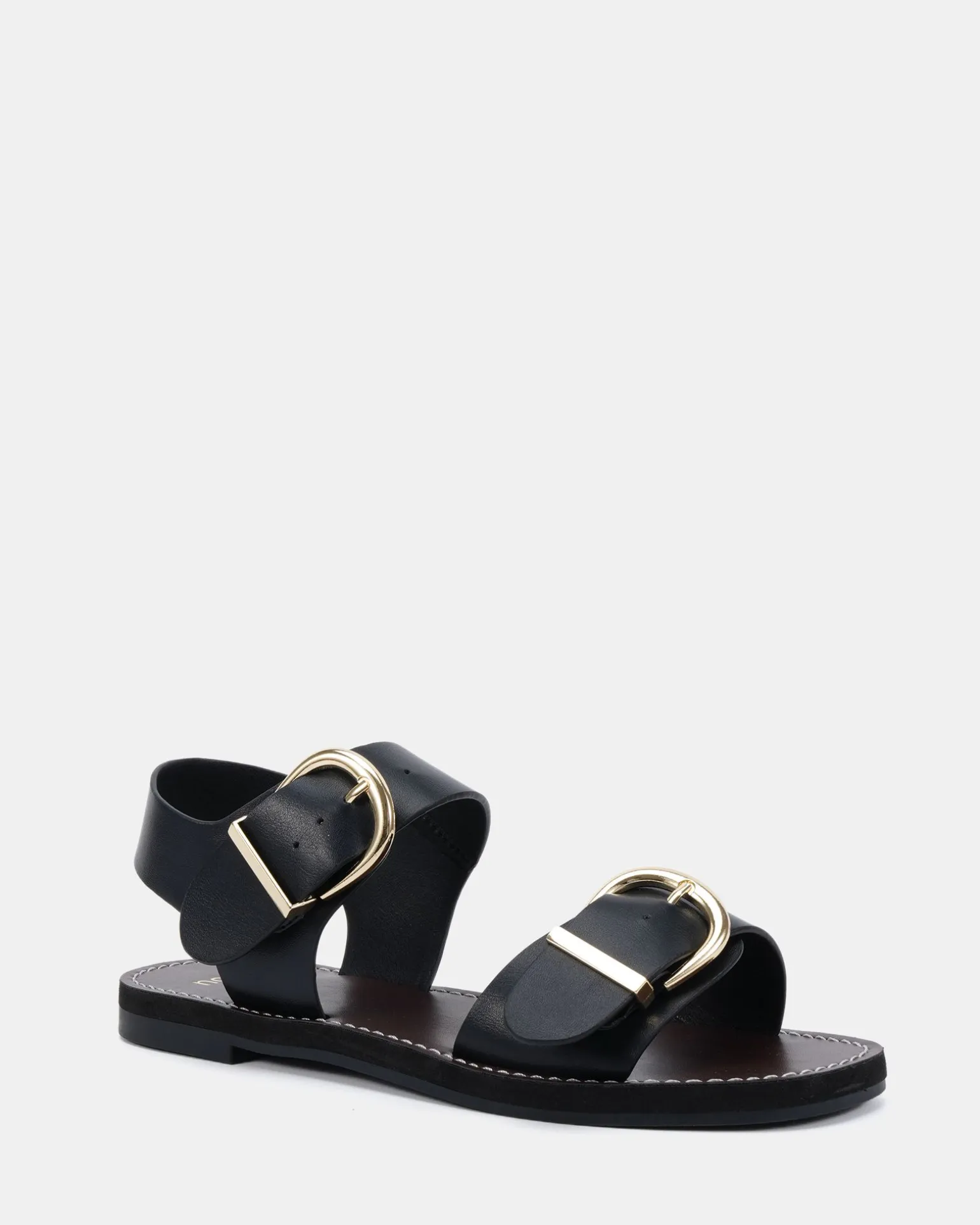TALITHA BLACK Strappy Sandals