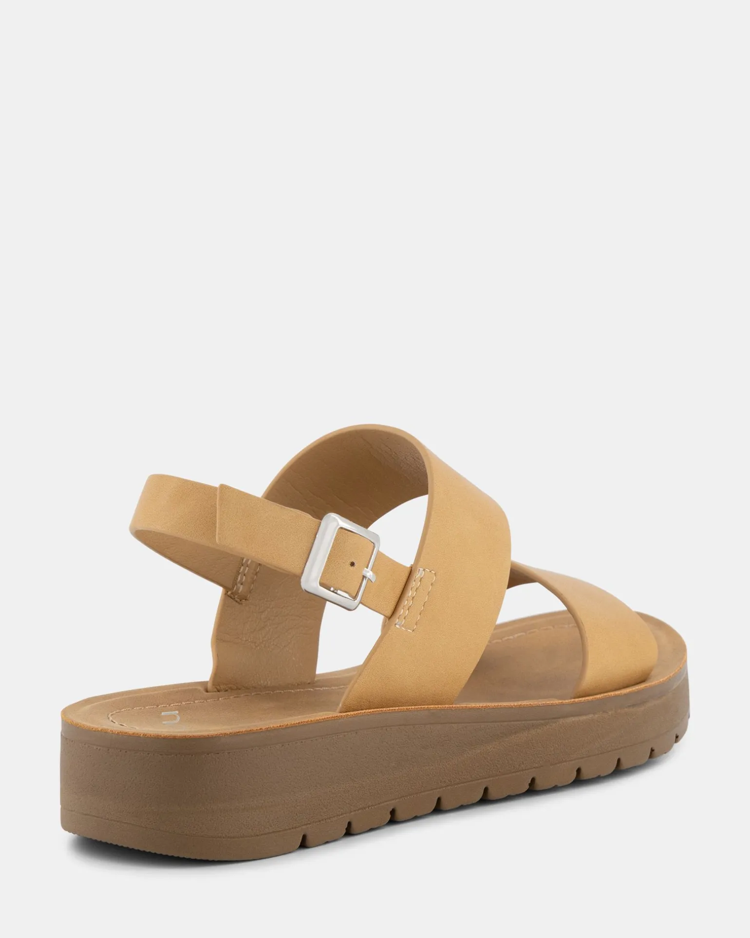 TAMSAN CAMEL Strappy Sandals