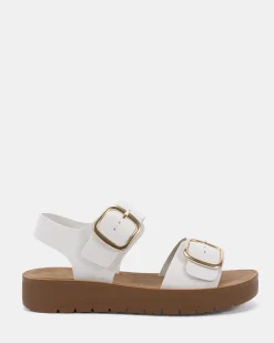 TAVOR WHITE Strappy Sandals