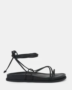 TEELS BLACK Sandals
