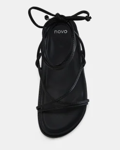 TEELS BLACK Sandals