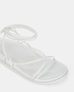 TEELS WHITE Sandals