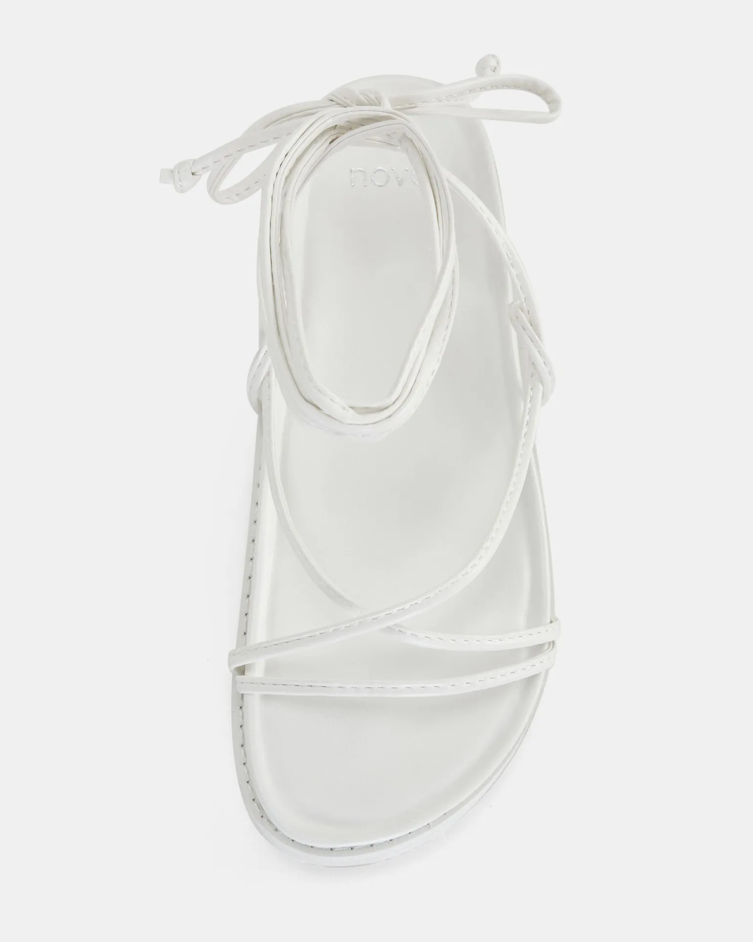 TEELS WHITE Sandals