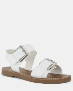 TIERNEY WHITE Strappy Sandals