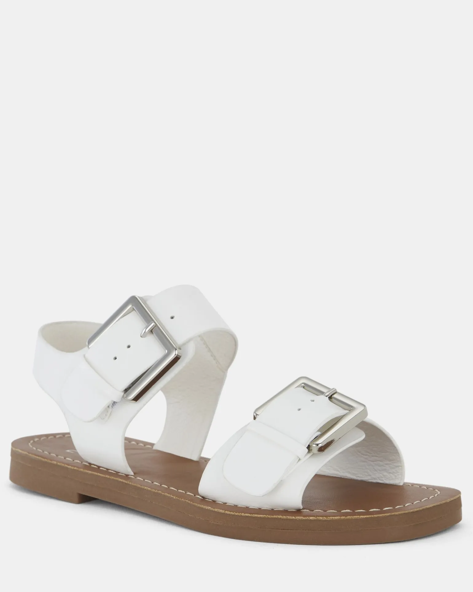 TIERNEY WHITE Strappy Sandals