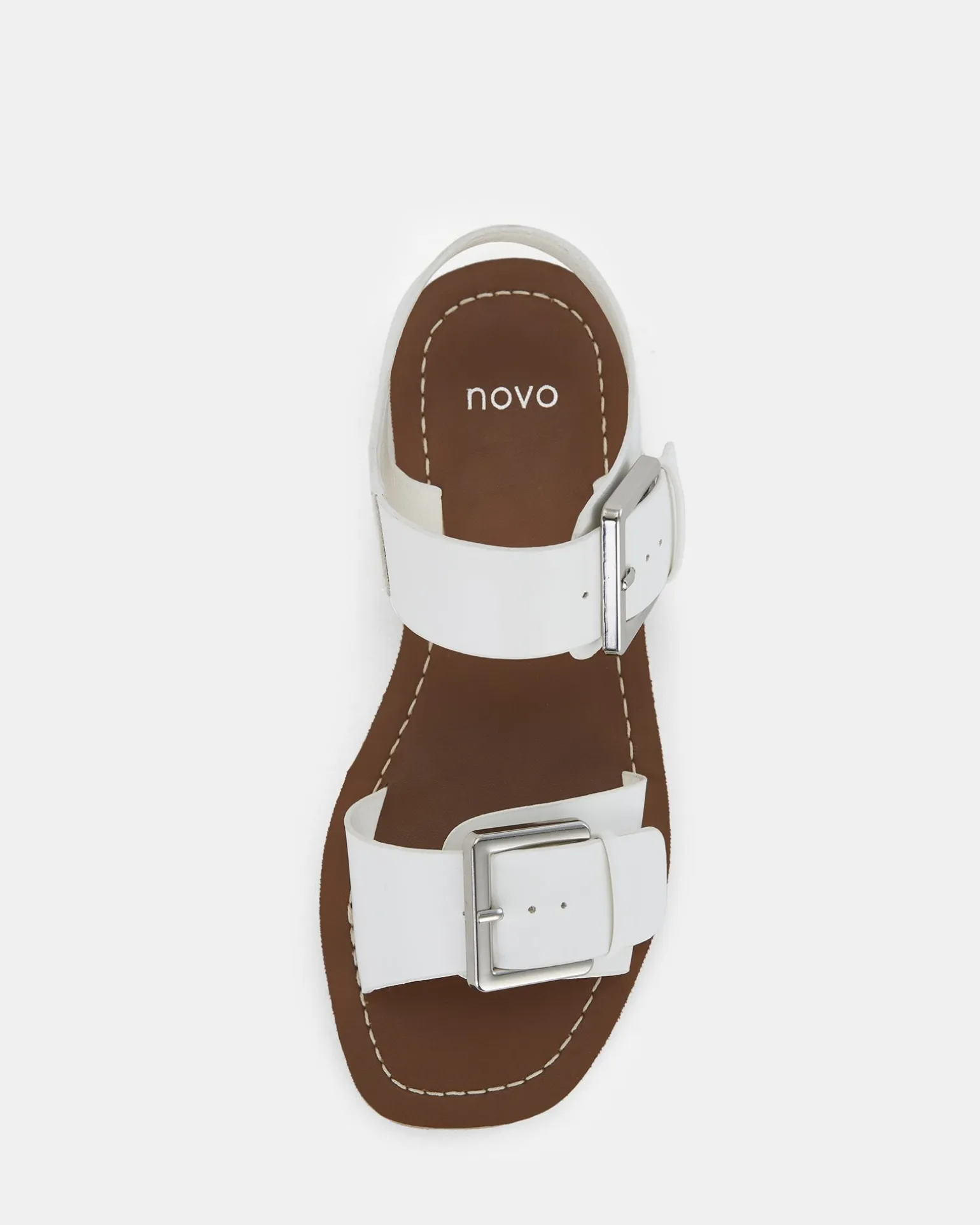 TIERNEY WHITE Strappy Sandals