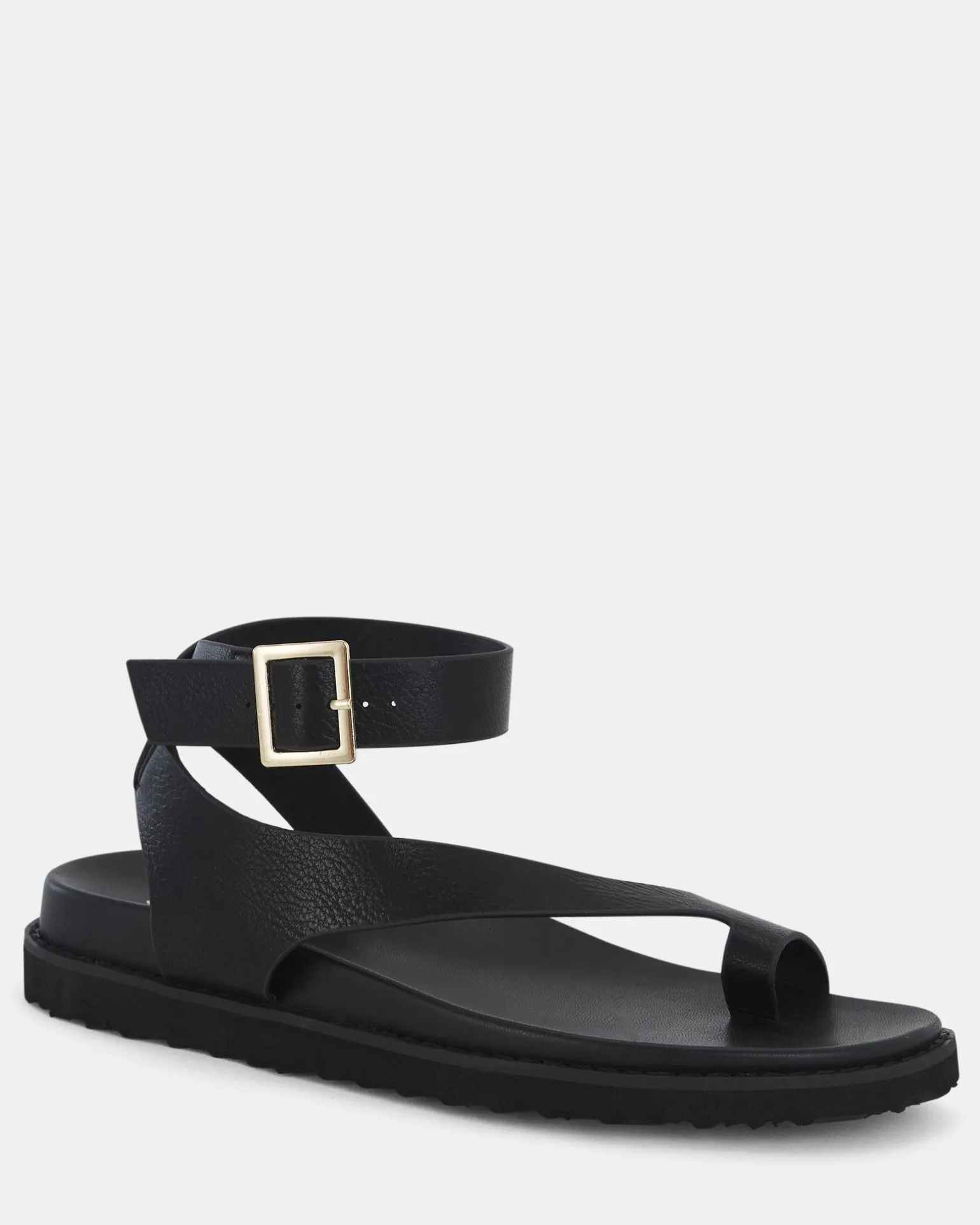 TITON BLACK Strappy Sandals