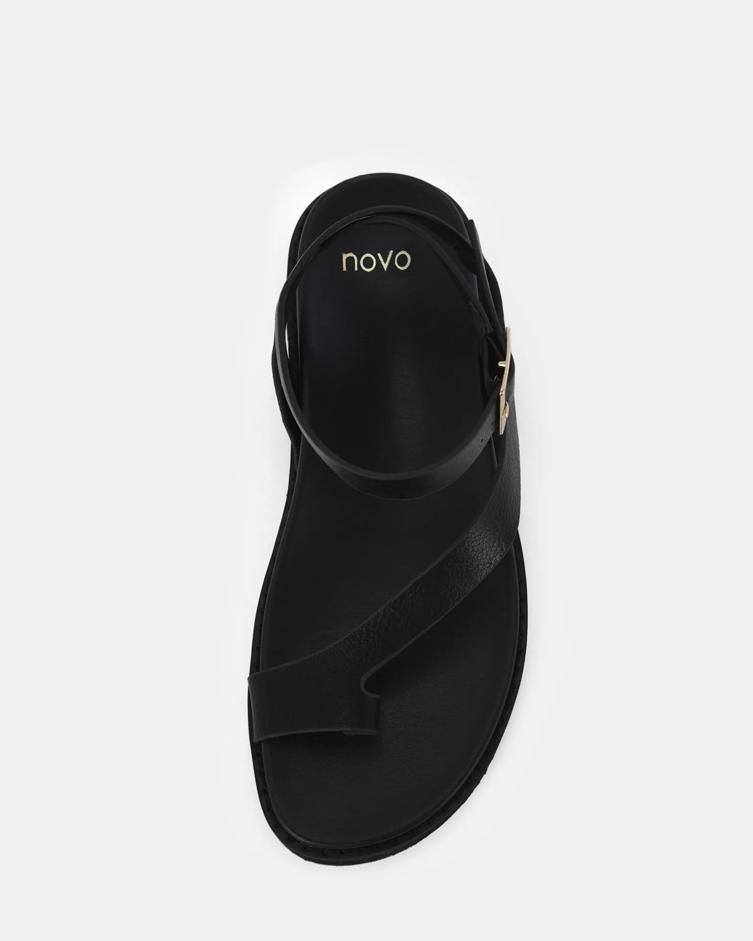 TITON BLACK Strappy Sandals