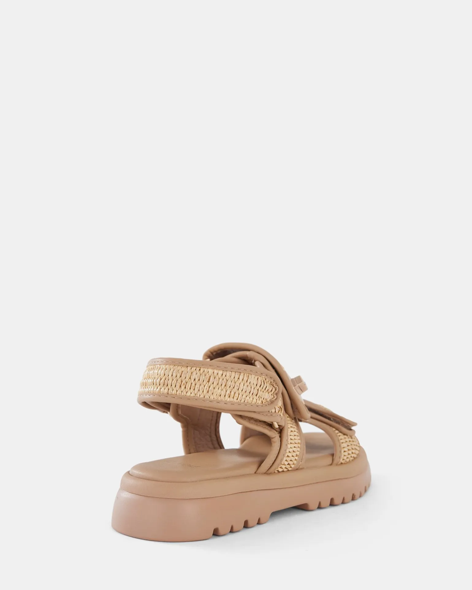 TOBIAS RAFFIA Strappy Sandals
