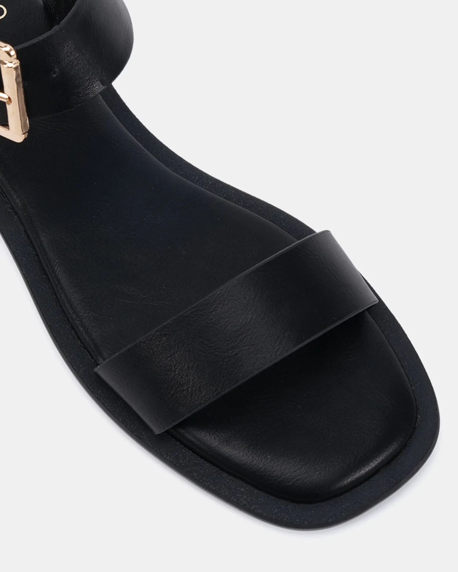 TRULEE BLACK Strappy Sandals