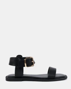 TRULEE BLACK Strappy Sandals