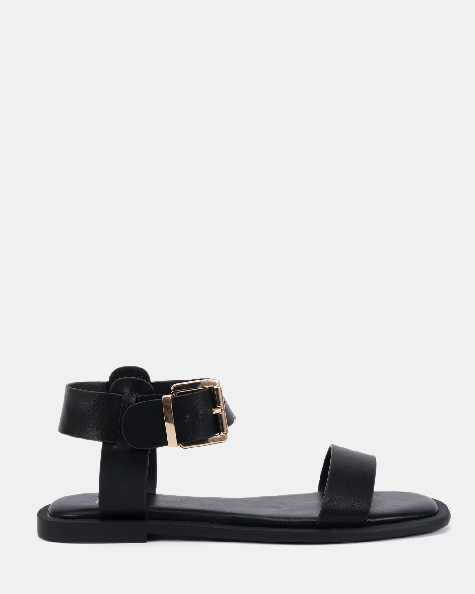 TRULEE BLACK Strappy Sandals
