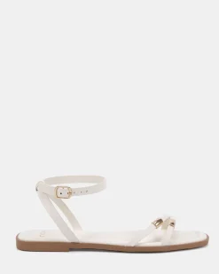 TYTAN WHITE Strappy Sandals