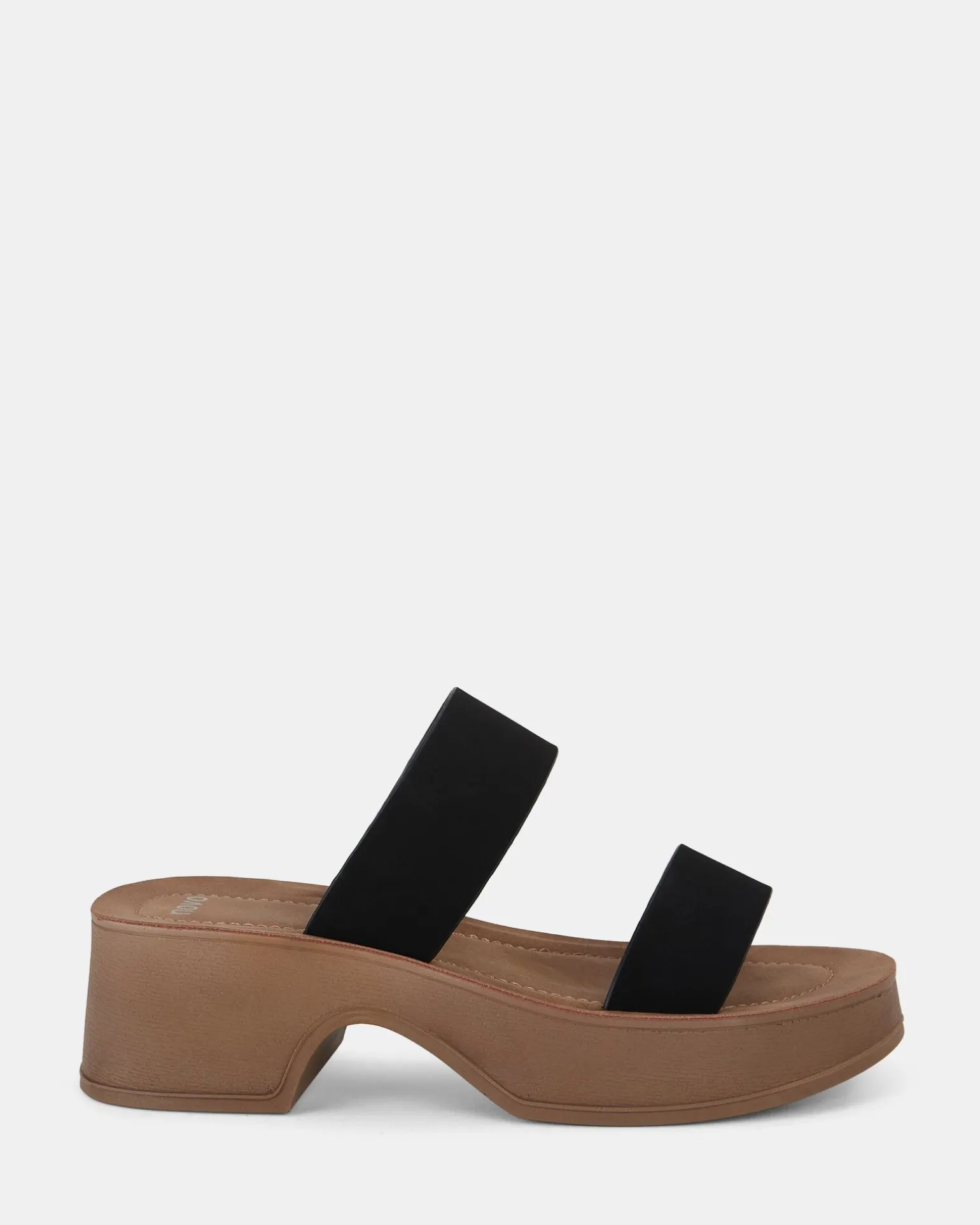 UGENTO BLACK Strappy Sandals