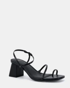 ULTAN BLACK Block Heels