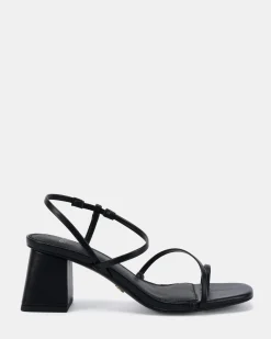 ULTAN BLACK Block Heels
