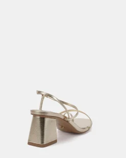 ULTAN GOLD Block Heels