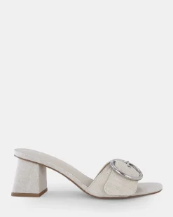 UMAYMA LINEN Mules