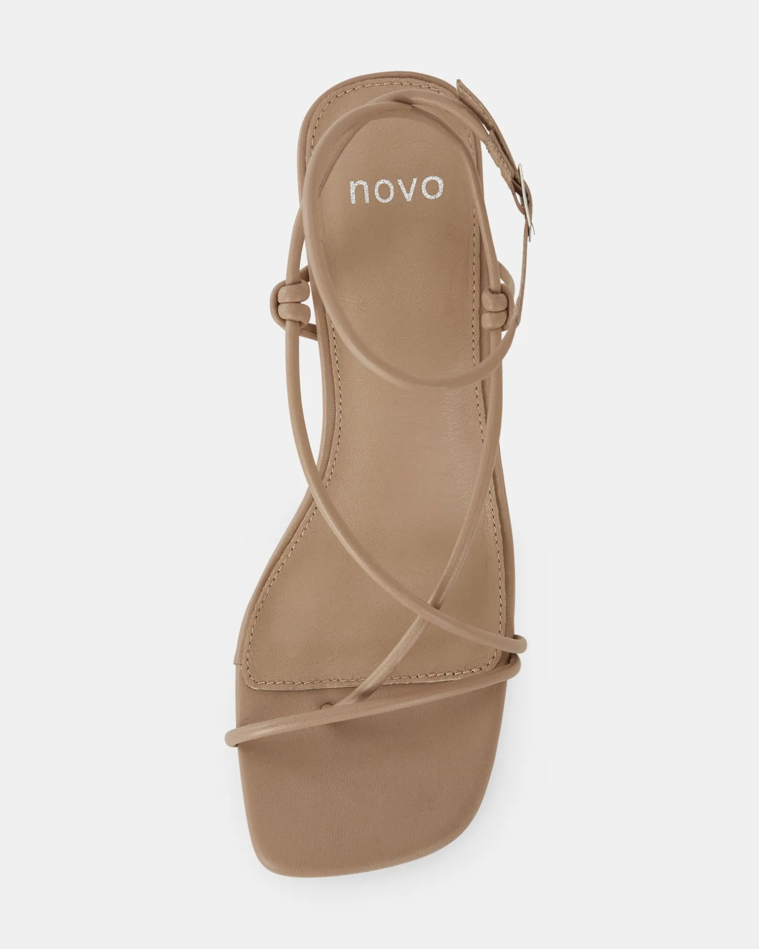 UMBRIA Sand Kitten Heels