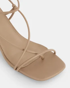 UMBRIA Sand Kitten Heels