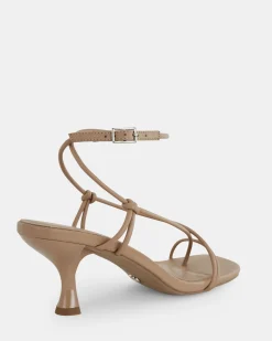 UMBRIA Sand Kitten Heels