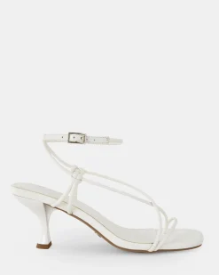 UMBRIA WHITE Kitten Heels