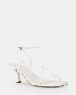 UMBRIA WHITE Kitten Heels