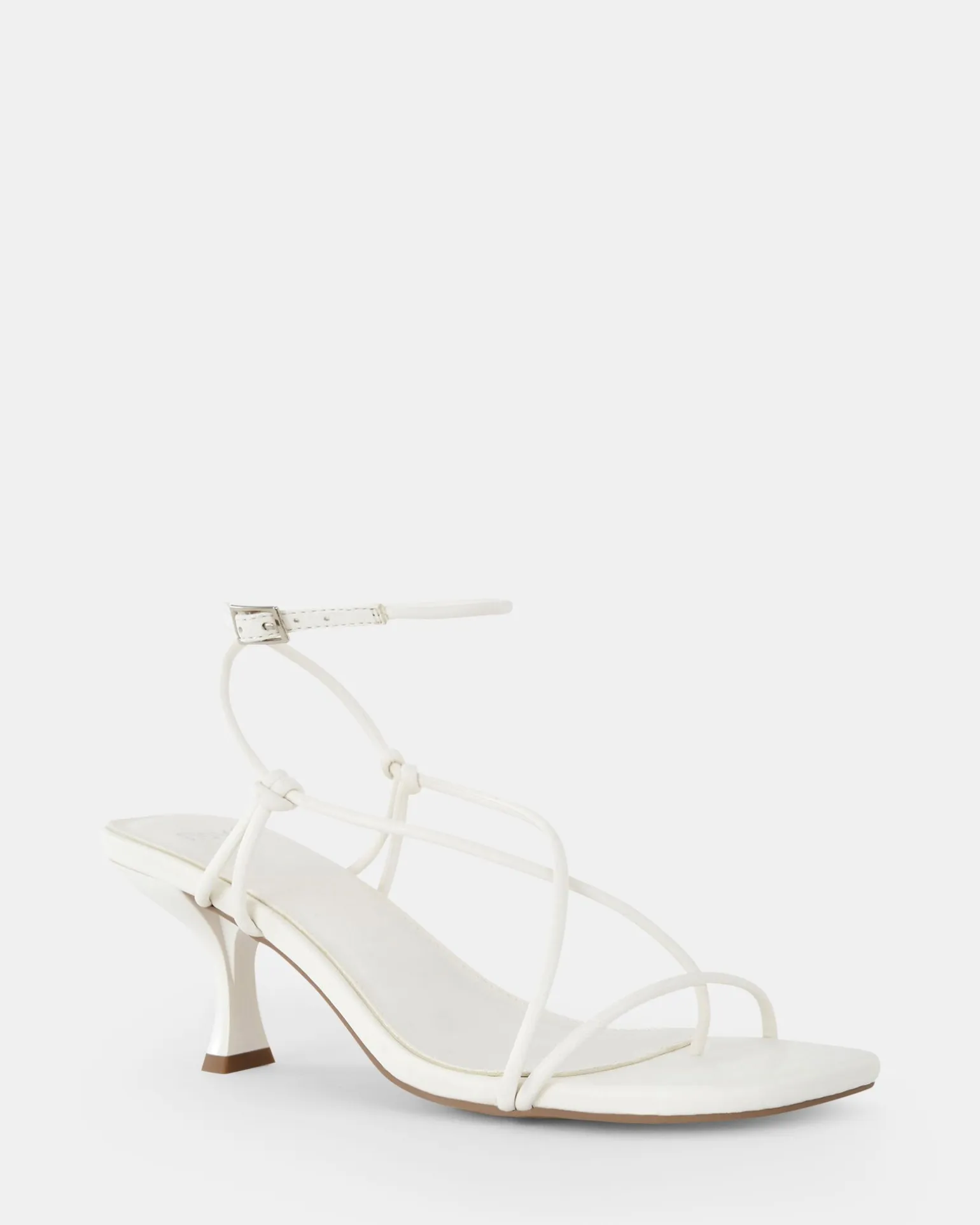 UMBRIA WHITE Kitten Heels