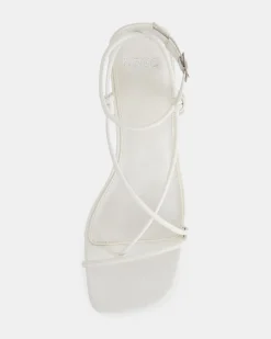 UMBRIA WHITE Kitten Heels