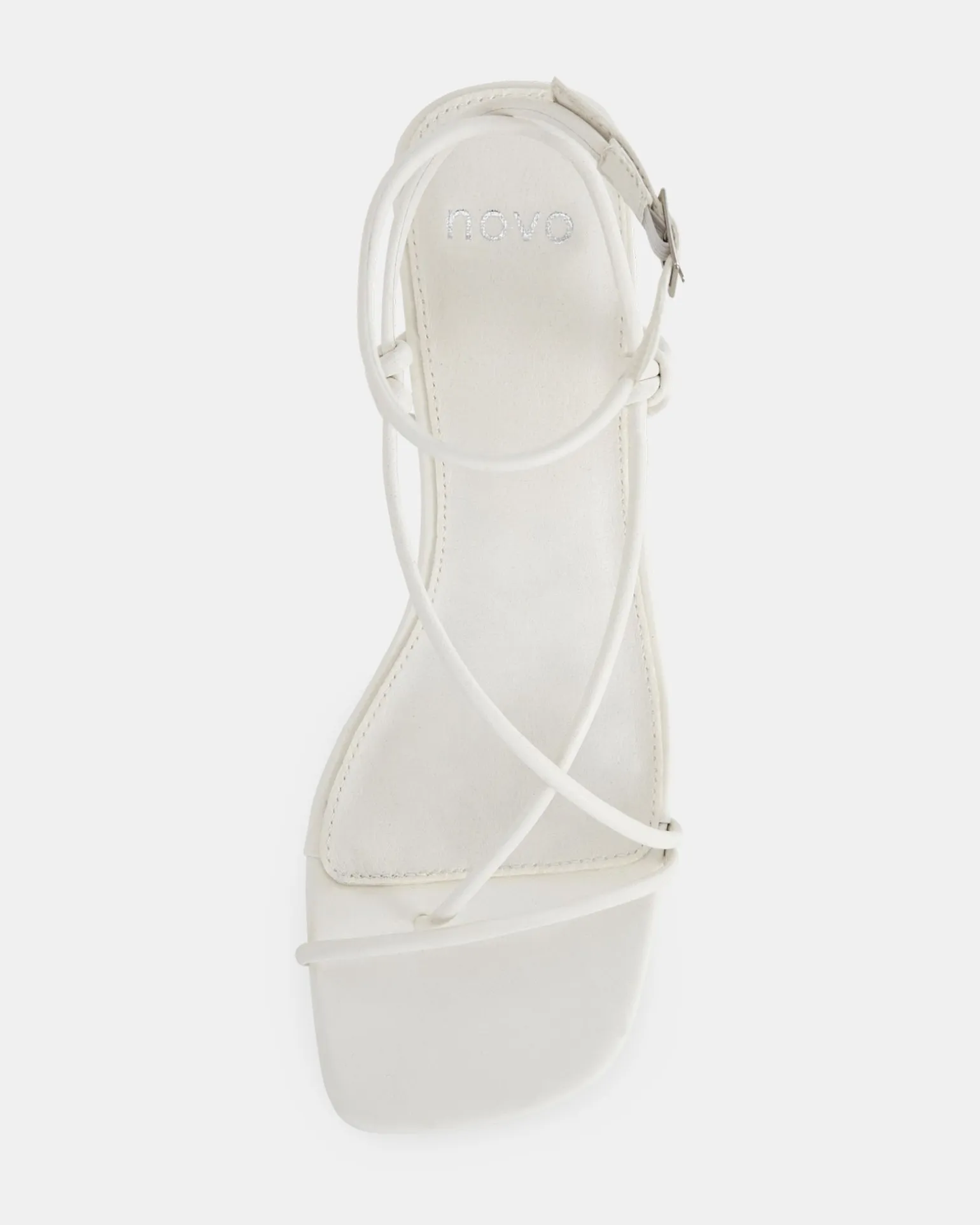 UMBRIA WHITE Kitten Heels