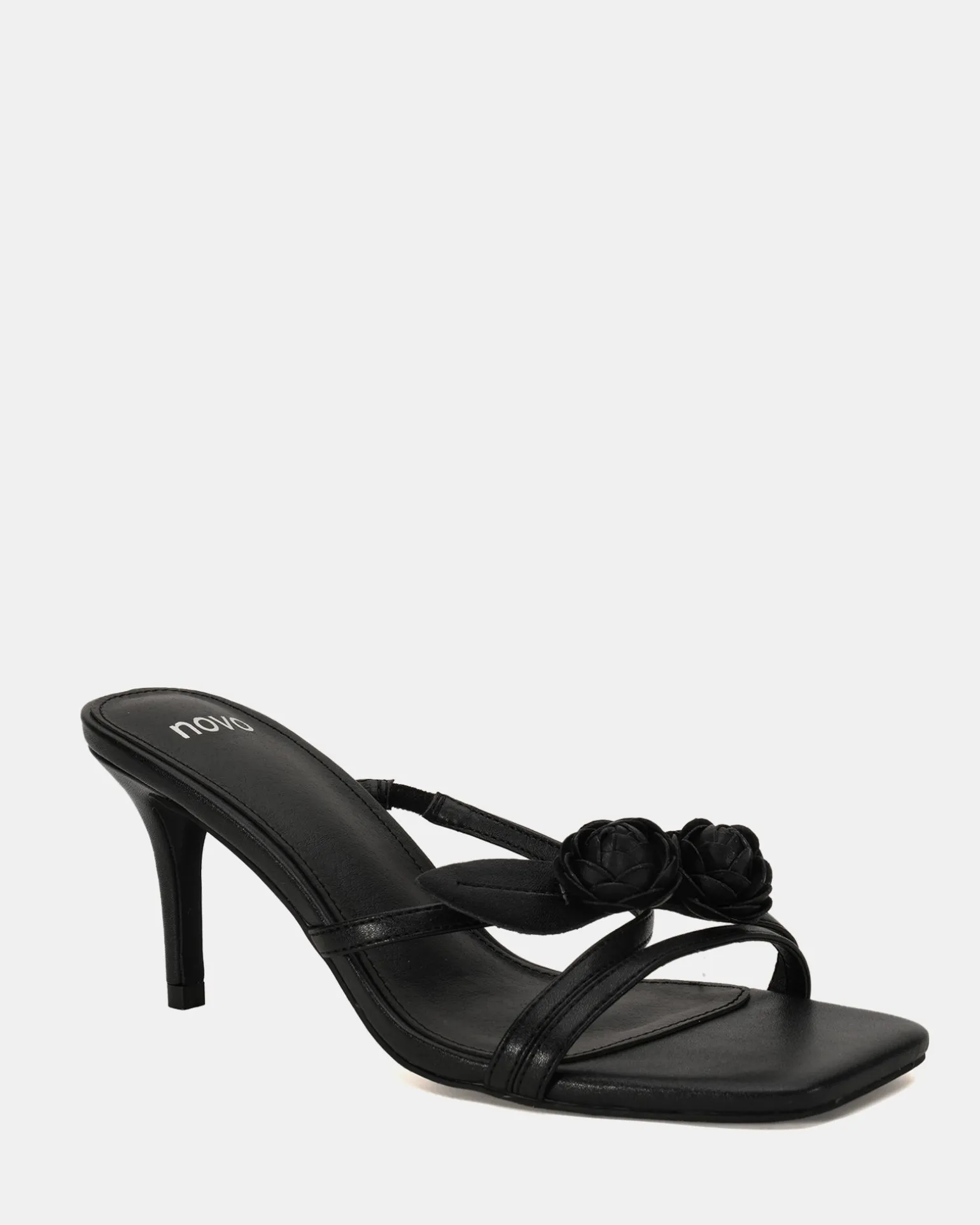 UMII BLACK Block Heels